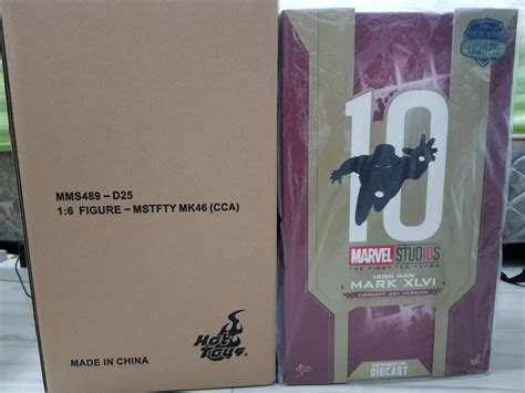 Hot Toys Iron Man Mark 46 Concept Art Version Hobbies Toys Toys Games On Carousell