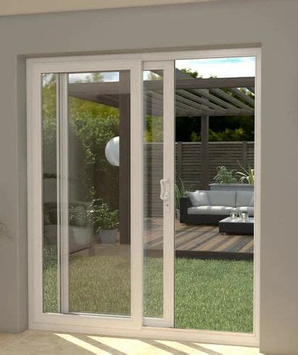 Pristine White Upvc Sliding Door For Home Exterior At Sq Ft In