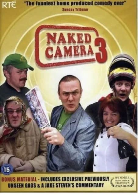 NAKED CAMERA 3 DVD Irish Comedy Including Bonus Material 4 00