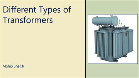 Different Types Of Transformers Ppt