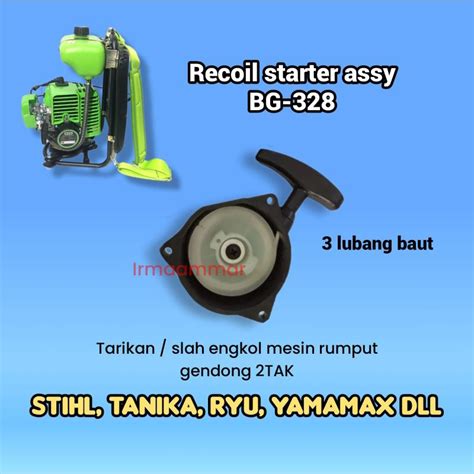 Jual Recoil Starter Assy BG 328 Tarikan Stater Mesin Rumput Gendong