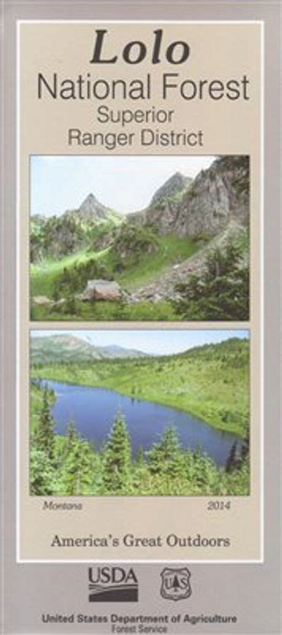 Lolo National Forest Map Montana National Forest Maps