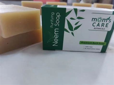 Solid Purifying Neem Handmade Soap Box Packaging Size G At Rs