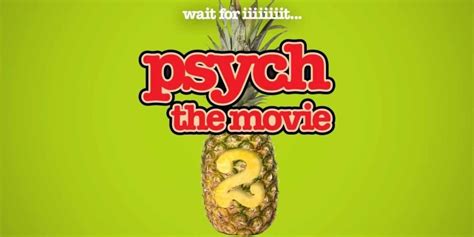 Psych's Second Movie Gets a New Title And a Delay