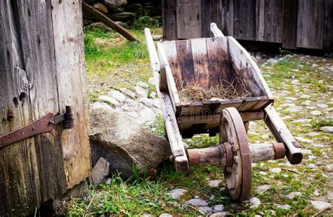 Old Cart Stock Photo Image Of Photography Trailer Oldfashioned