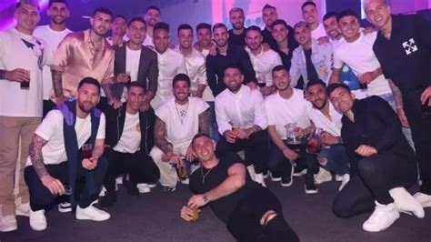 La Intimidad De La Fiesta De Los Campeones Del Mundo