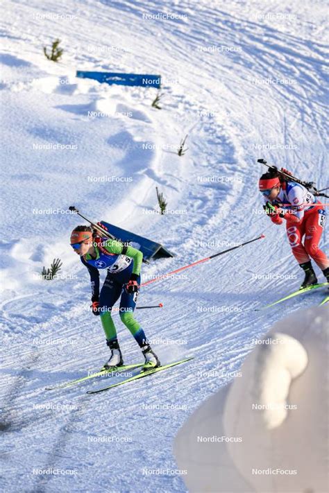 Hochfilzen Austria Aut Lena Repinc Slo Anna Maka