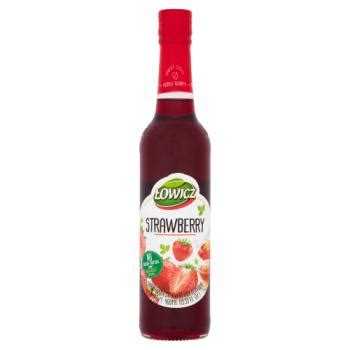 Łowicz Syrup with Strawberry Flavour 400ml From Tuffins Craven Arms