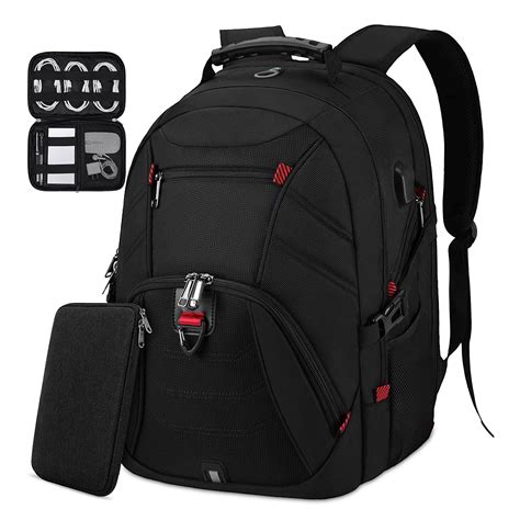 Buy NEWHEY Laptop Backpack 17 inch with Cable Organiser Bag Large ...