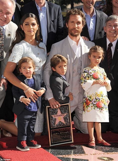 Matthew McConaughey Family Hollywood Walk of Fame - Hype Malaysia