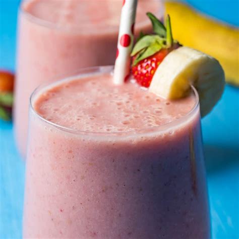 Strawberry Banana Smoothie Loving It Vegan