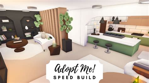 Aesthetic Sage Green Home Speed Build Roblox Adopt Me Youtube