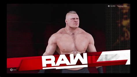 Wwe K Brock Lesnar With Big E Langston Theme Youtube