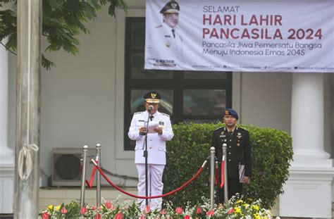 Hari Lahir Pancasila Pj Gubernur Al Muktabar Pancasila Jadi Pemandu