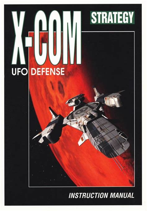 X UFO Defense Cover Or Packaging Material MobyGames