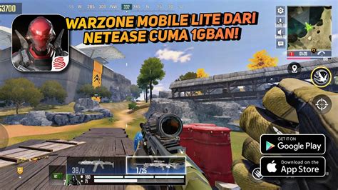 WARZONE MOBILE LITE UDAH RILIS CUMA 1GB PLAGIAT WARZONE MOBILE REVIEW