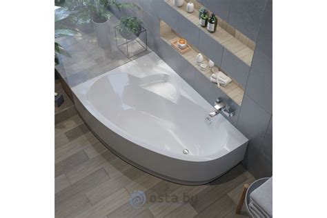Акриловая ванна ALBA SPA Katrina 170х110 угловая, левая - купить в Минске