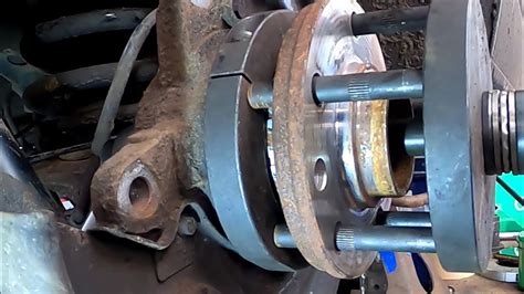 Vw T6 Transporter Gen 2 Wheel Bearing Replacement YouTube