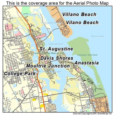 Saint Augustine Florida Map: Everything You Need To Know In 2023 ...