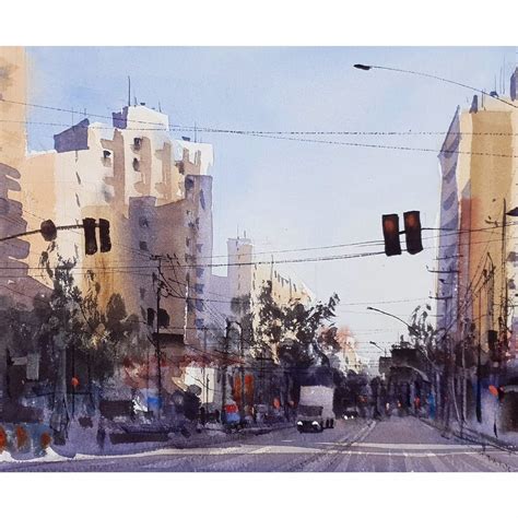 Ari De Goes Brazilian Plein Air Watercolourist Leads Courses And