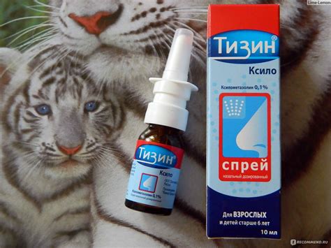 Спрей для носа ТИЗИН® Ксило для взрослых и детей старше 6 лет ...