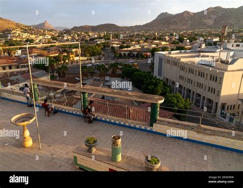 High Angle View Of The Town From Keren Hotel Semien Keih Bahri Keren