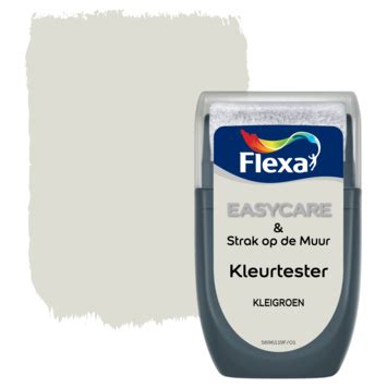 Flexa Strak Op De Muur Easycare Kleurtester Kleigroen Ml Kopen