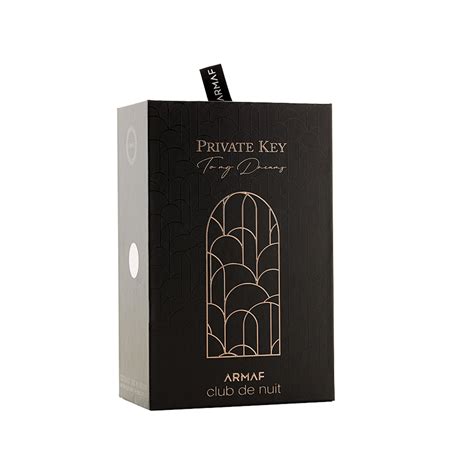 PRIVATE KEY to my Dreams Extrait de Parfum 100ml — ARMAF UK