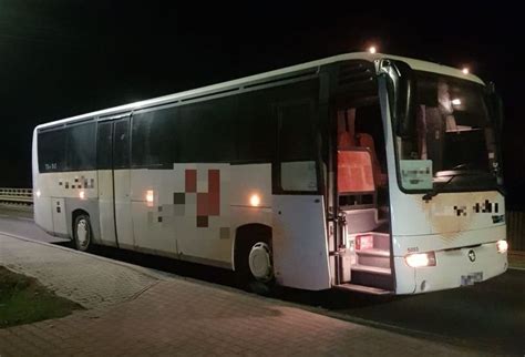 Z promilami za kierownicą autobusu