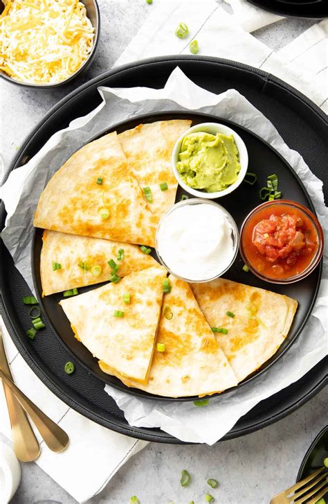 Cheese Quesadilla Recipe + 5 Methods! - Beaming Baker