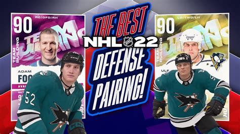 THE BEST NHL 22 HUT DEFENSE PAIRING PLAYER REVIEW YouTube