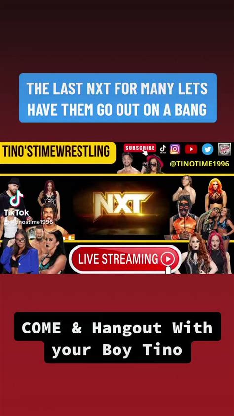 Vegas Benchwarmers™️ On Twitter Rt Tinotime1996 The Last Nxt For Many People Lets Have Them