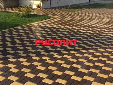 Тротуарная плитка в Вологде от производителя - Завод Русолит Плит