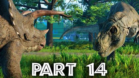 Jurassic World Evolution Gameplay Walkthrough Part 14 WHAT DINOSAURS