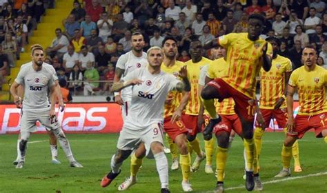 Kayseri de kazanan çıkmadı Kayserispor 0 0 Galatasaray Son Dakika