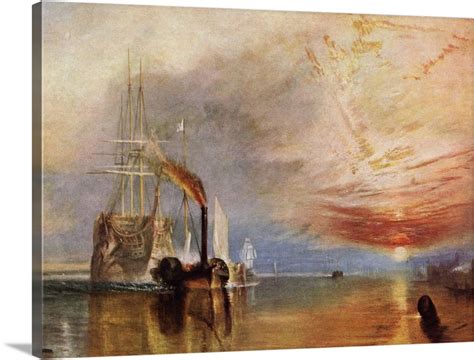 The Fighting Temeraire By J M W Turner From The World S Greatest