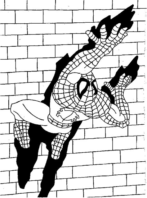 SPIDERMAN COLORING: COLORING PAGES OF SPIDERMAN