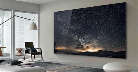 Samsung Unveils Massive 219 Inch TV Called The Wall Big Screen Tv