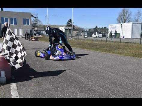 Vojens Go Kart Season First Run CKR KZ 4k 20 03 22 YouTube