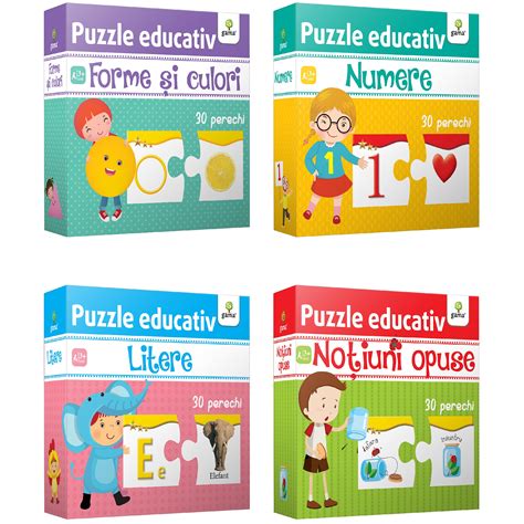 Pachet Puzzle Educativ Emag Ro