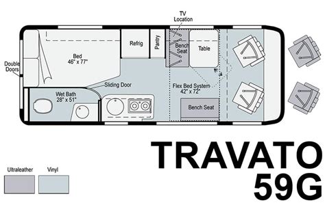 2017 Winnebago Travato Floor Plan | Floor Roma