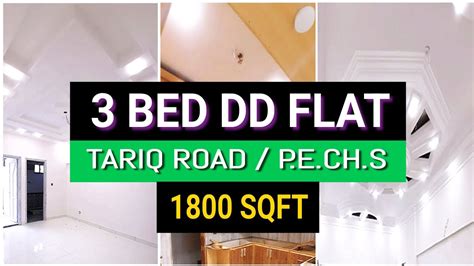 Tariq Road Flat PECHS Flat Spacious Flat Karachi Real Estate