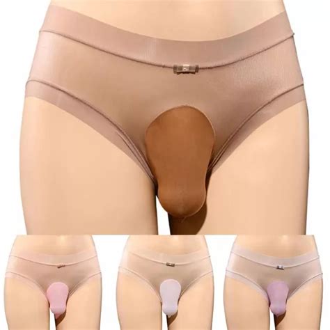 Hommes Sexy Sissy Pochette Culotte Pur Dentelle G String Gay Sous De