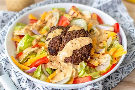 Burger Salad Recipe