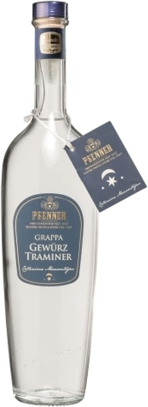 Südtiroler Grappa Gewürztraminer 70 cl L Psenner Amazon de