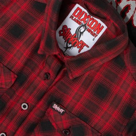 Dixxon Tops Dixxon Flannel The Slipknot Limited Edition Womens