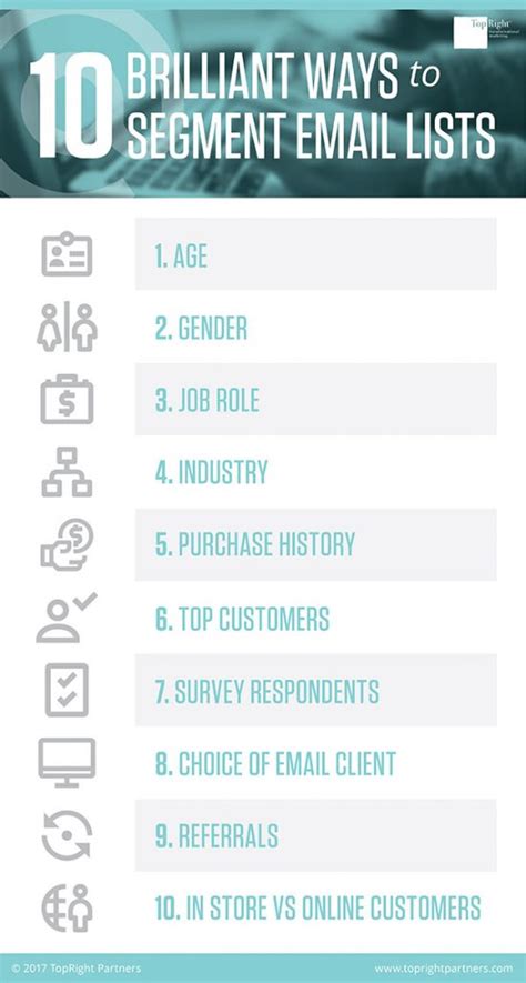 10 Proven Ways To Segment Your Email List Online Sales Guide Tips