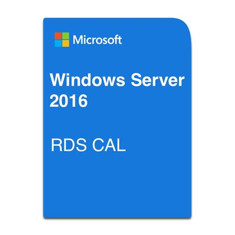 Licence CAL RDS Windows Server 2016 Digital Licence