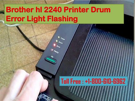 Fix Brother Hl Printer Drum Error Light Flashing