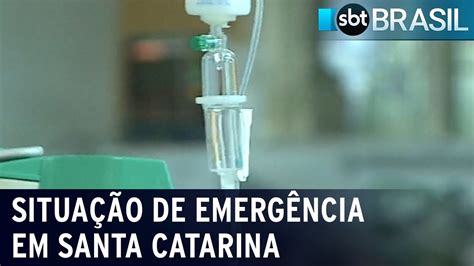 Santa Catarina Decreta Situa O De Emerg Ncia Ap S Superlota O De